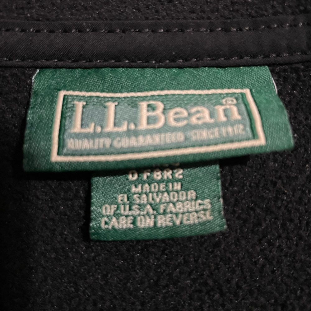 LL Bean men’s fleec pullover - Picture 5 of 5